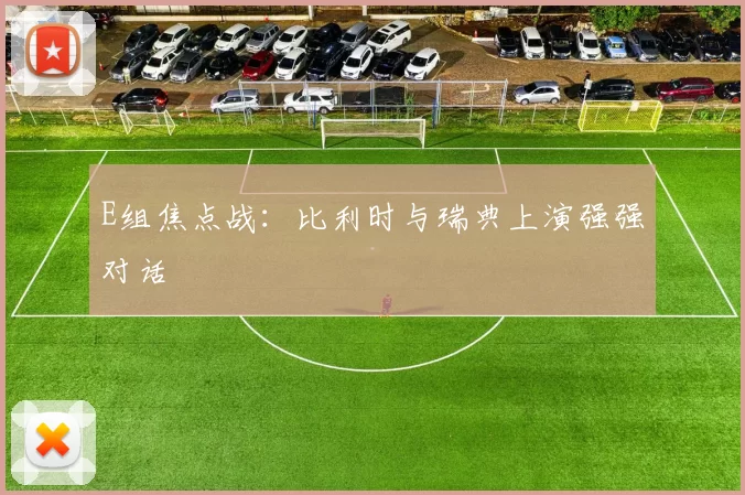 E组焦点战:比利时与瑞典上演强强对话