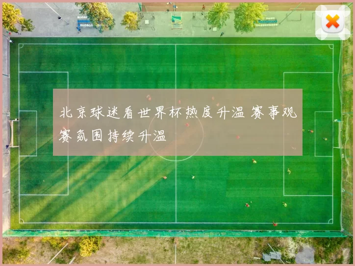 北京球迷看世界杯热度升温 赛事观赛氛围持续升温