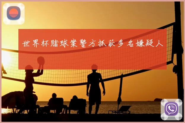 世界杯赌球案警方抓获多名嫌疑人